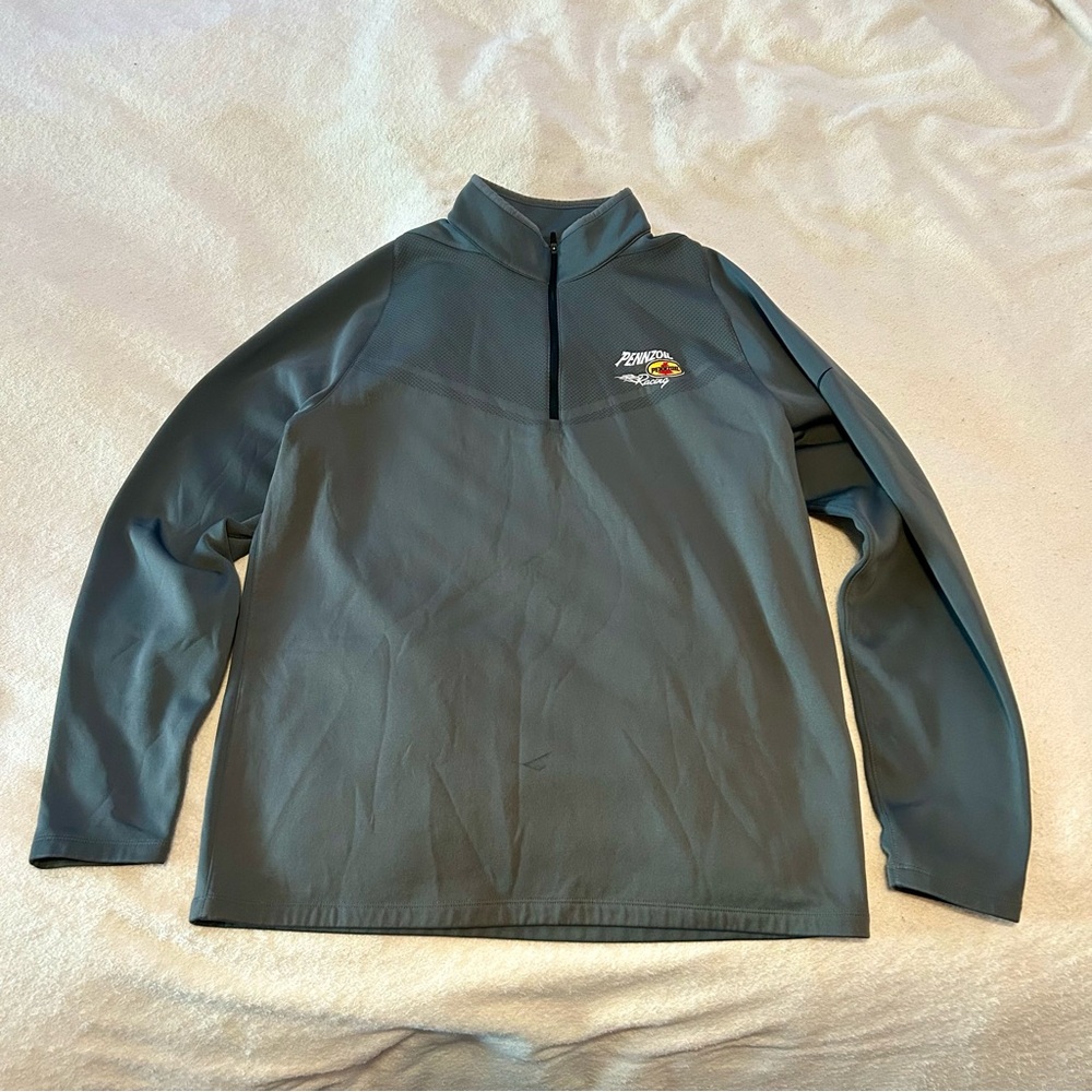 Nike Gray Quarter-Zip Pullover